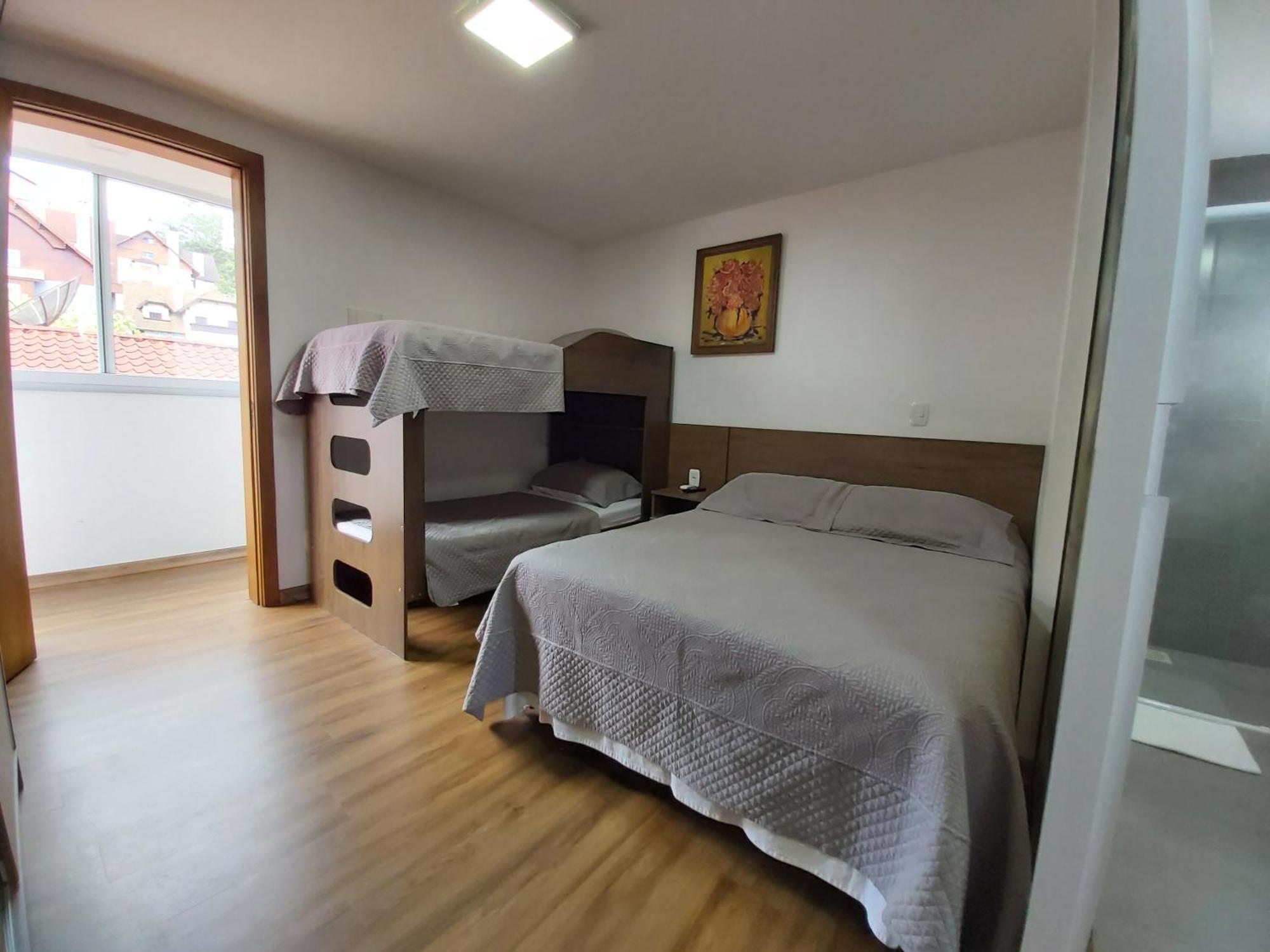 100% Flats Gramado Quarto foto